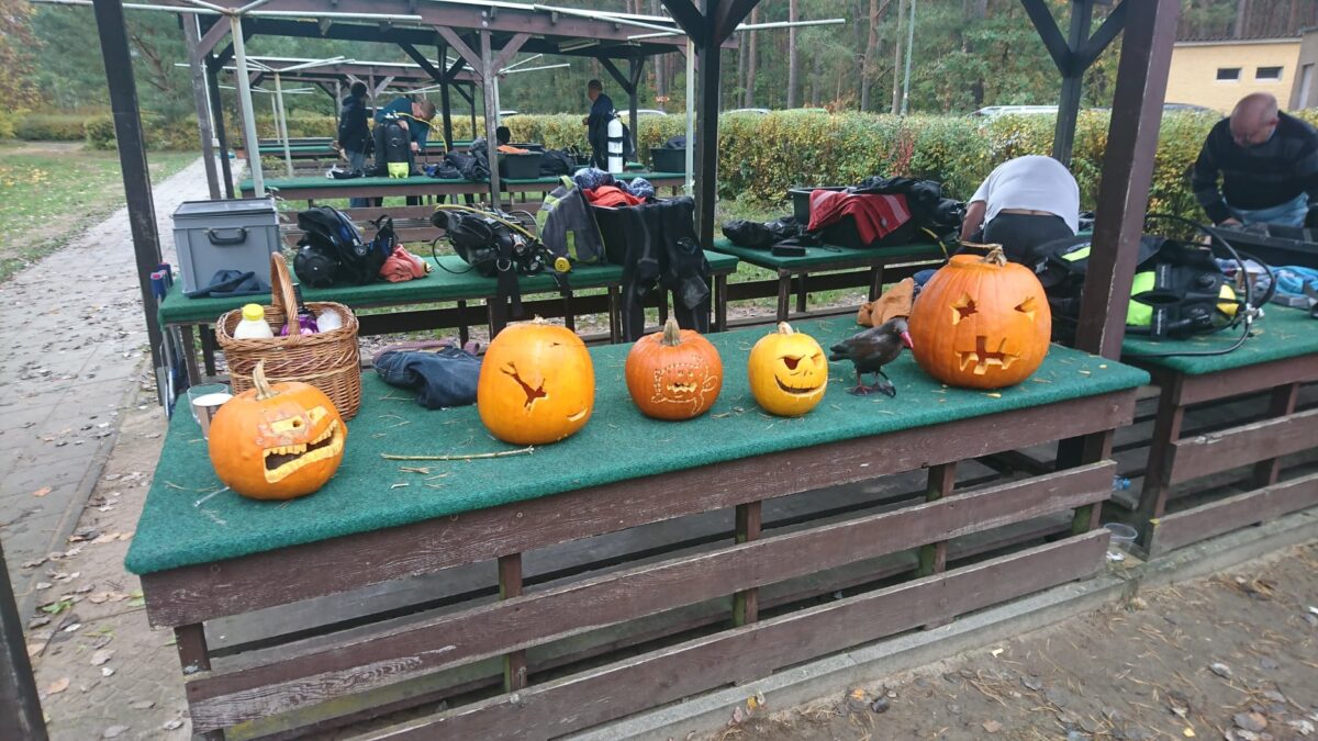 Halloween pod wodą