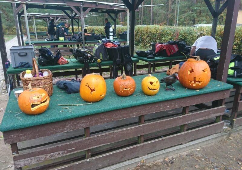 Halloween pod wodą