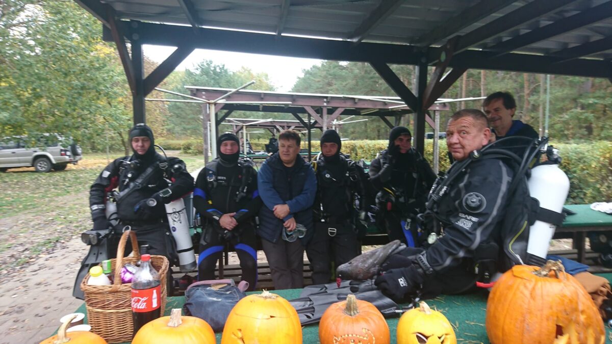 Halloween pod wodą