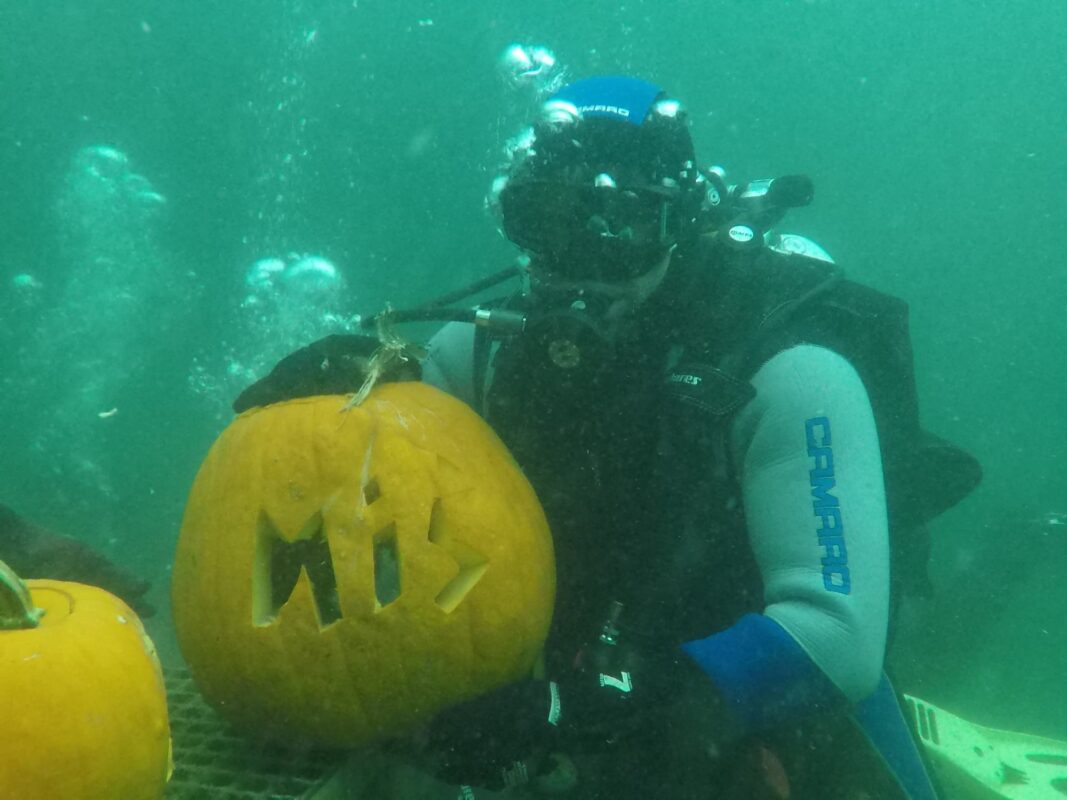 Halloween pod wodą
