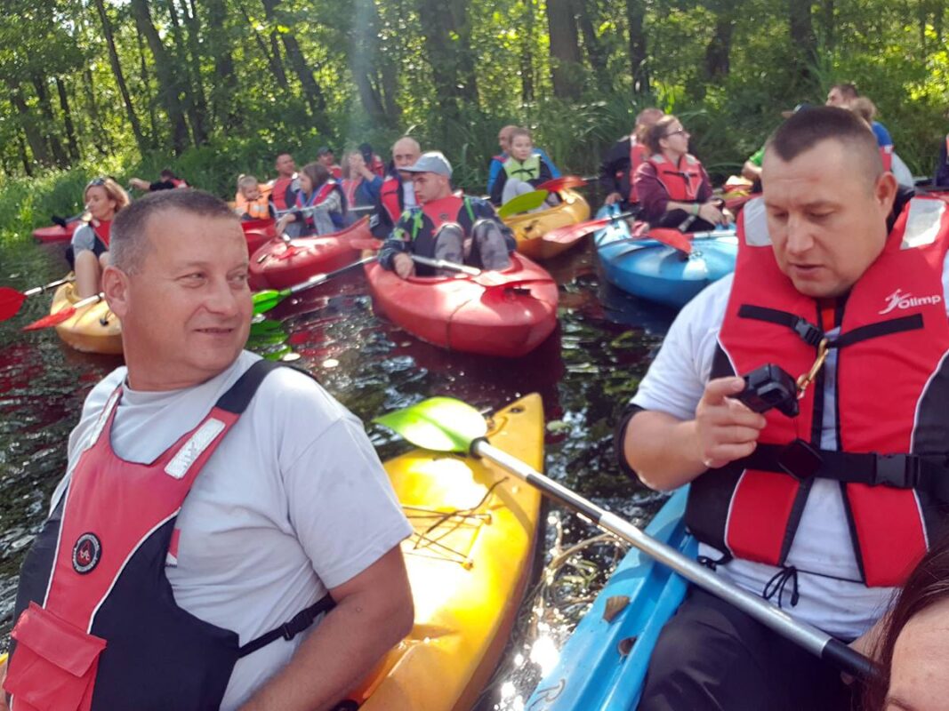 TORTUGA zorganizowało spływ kajakowy dla podopiecznych Placówki Opiekuńczo Wychowawczej NASZA CHATA z Cybinki.